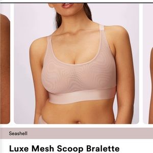 Parade bralette mesh material